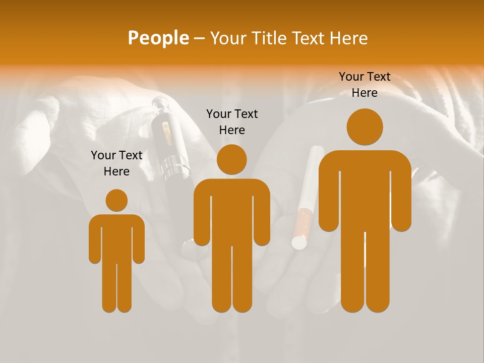 Products Quitting Nicotine PowerPoint Template