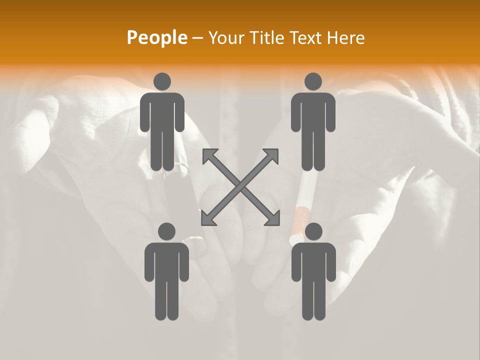 Products Quitting Nicotine PowerPoint Template