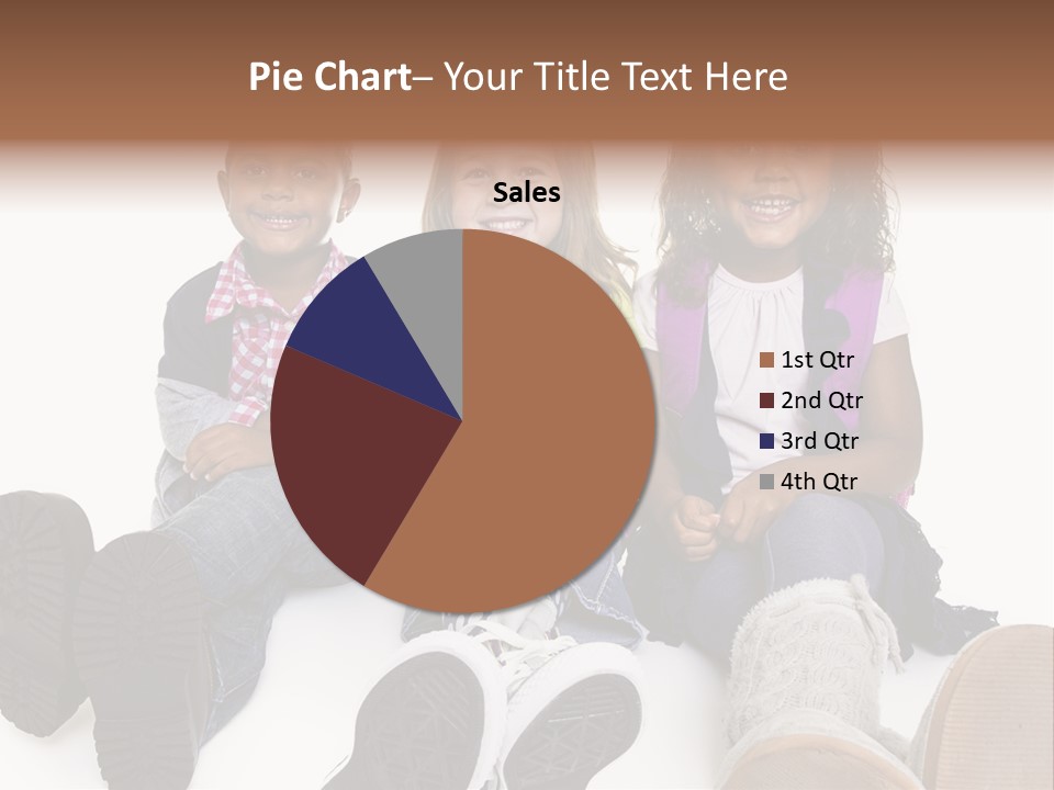 Elementary White Kindergarten PowerPoint Template