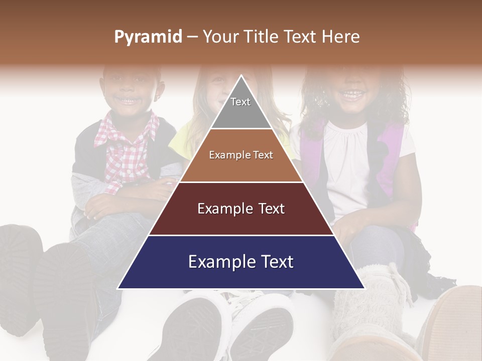 Elementary White Kindergarten PowerPoint Template