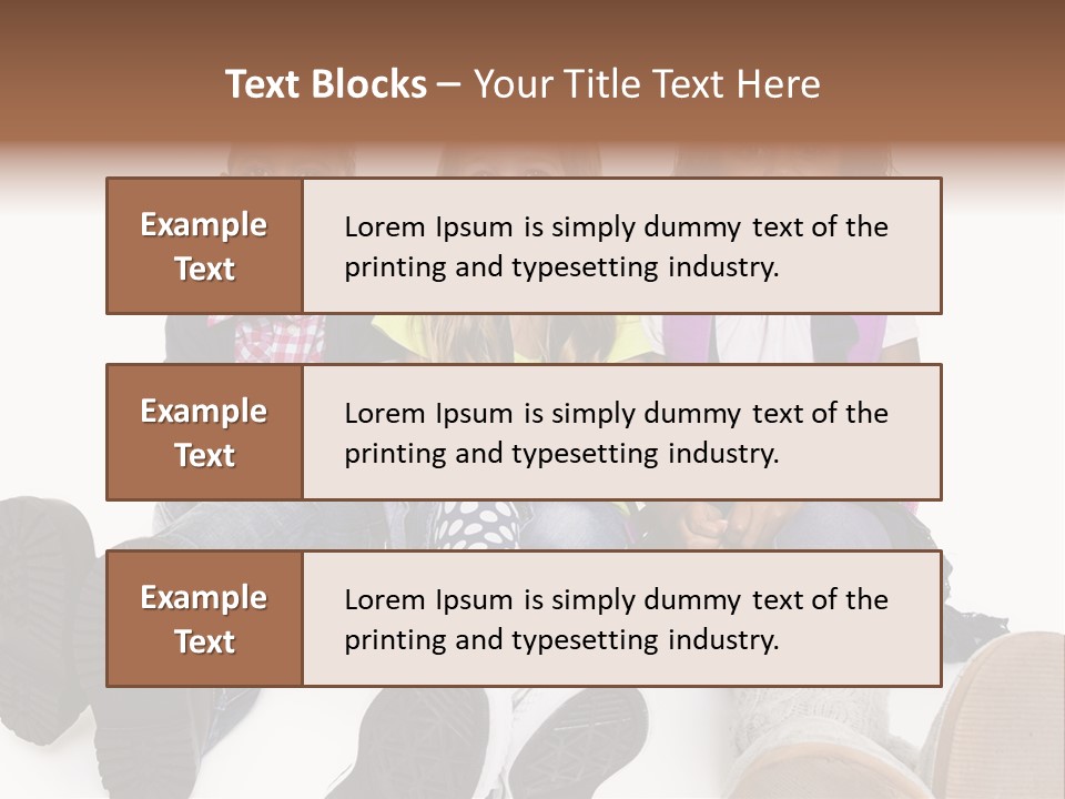 Elementary White Kindergarten PowerPoint Template