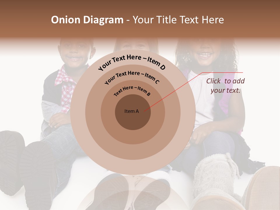 Elementary White Kindergarten PowerPoint Template