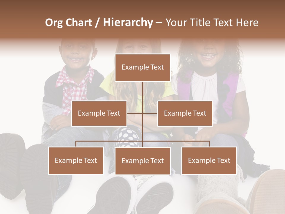 Elementary White Kindergarten PowerPoint Template