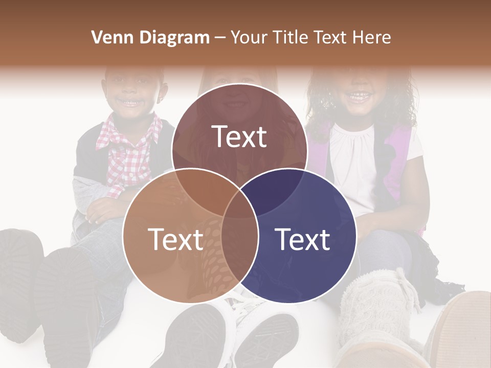 Elementary White Kindergarten PowerPoint Template