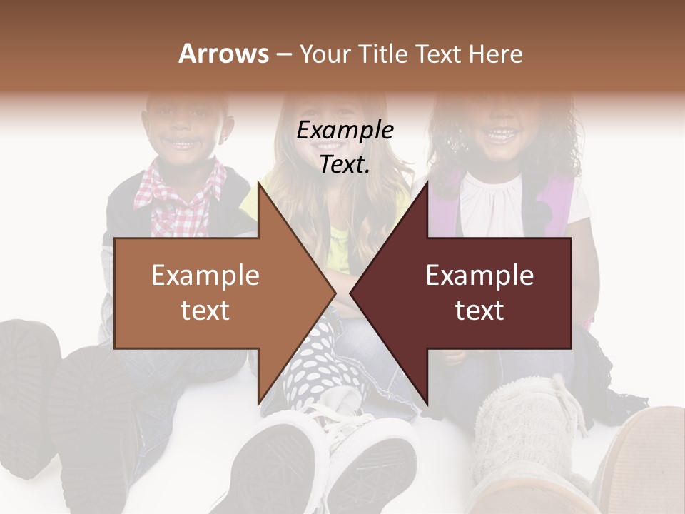 Elementary White Kindergarten PowerPoint Template