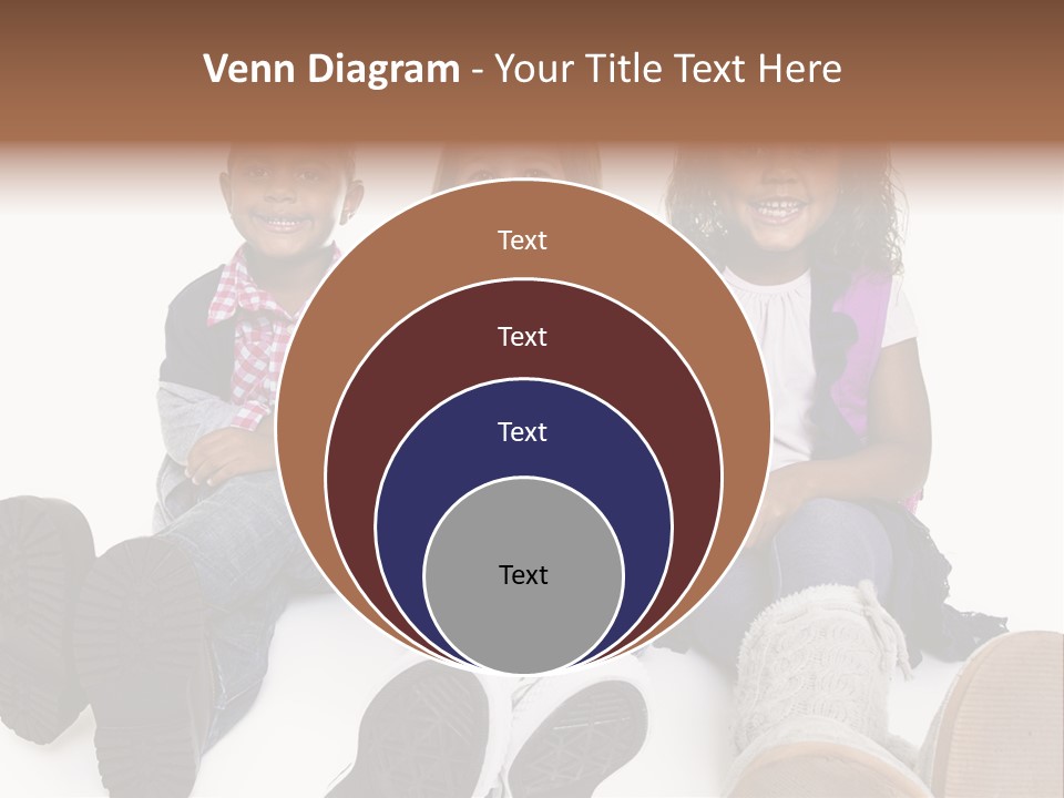 Elementary White Kindergarten PowerPoint Template