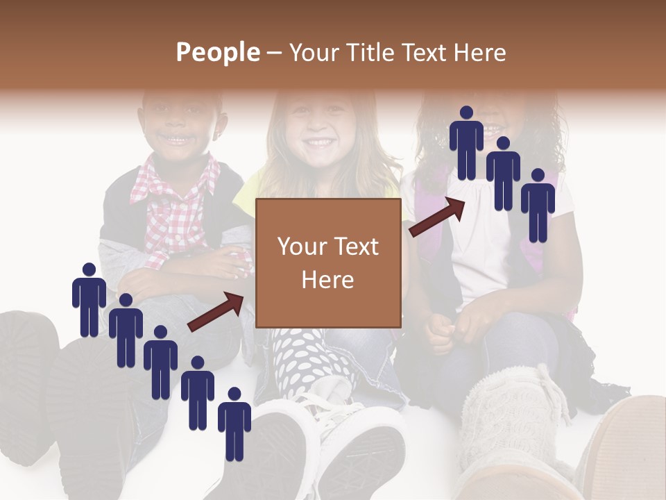 Elementary White Kindergarten PowerPoint Template