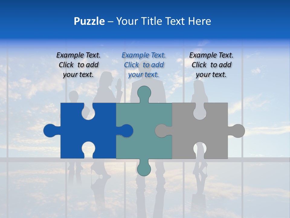 Male Staff View PowerPoint Template