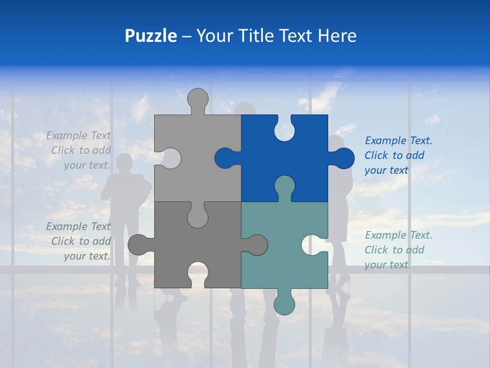 Male Staff View PowerPoint Template