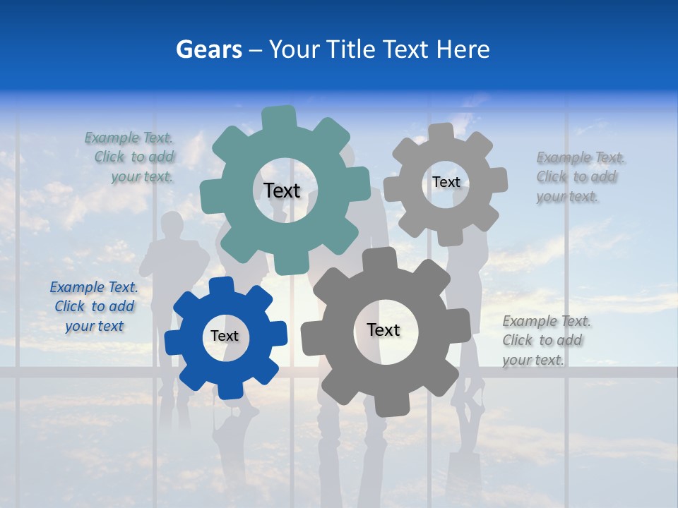 Male Staff View PowerPoint Template