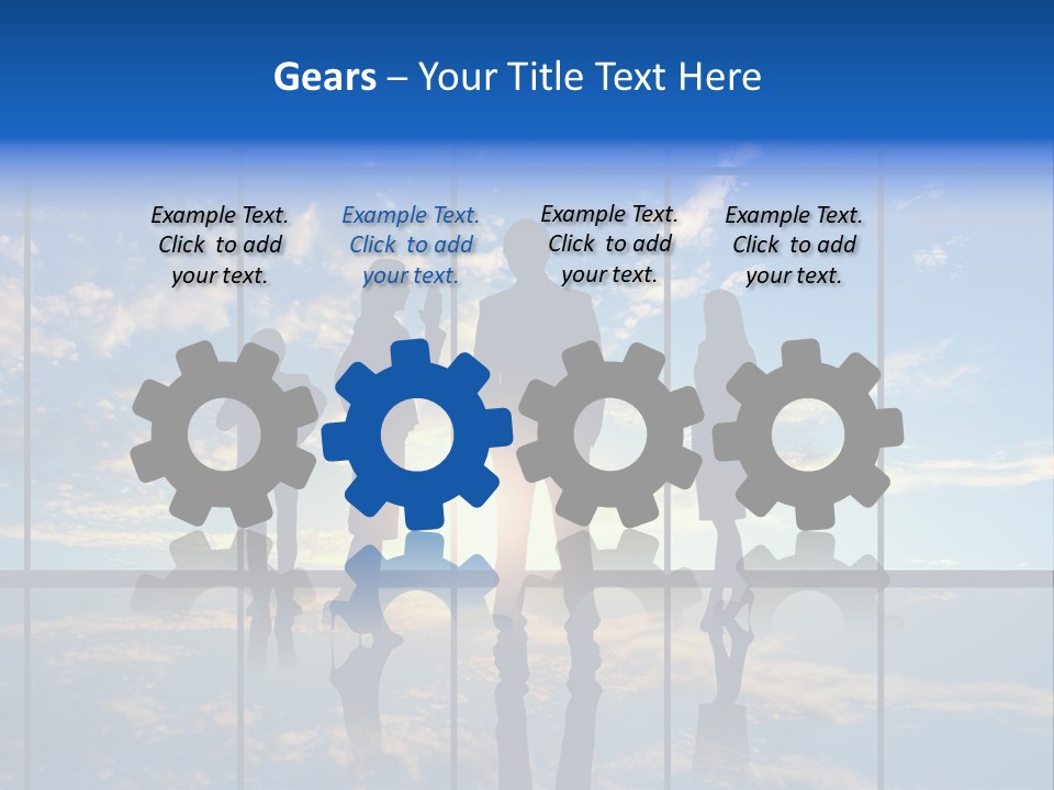 Male Staff View PowerPoint Template