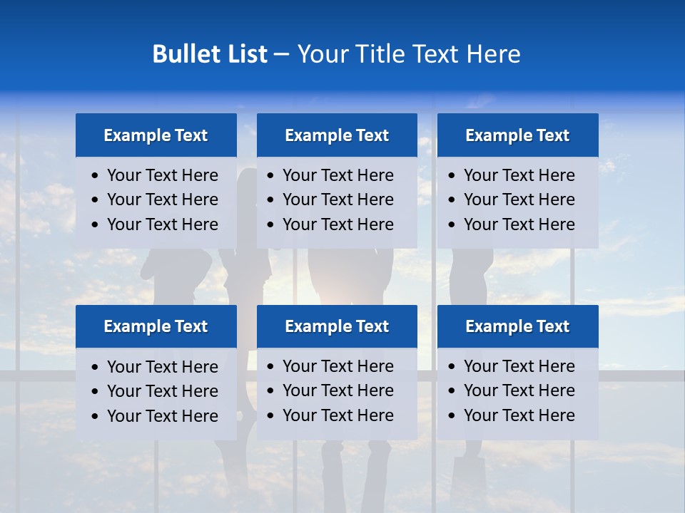 Male Staff View PowerPoint Template