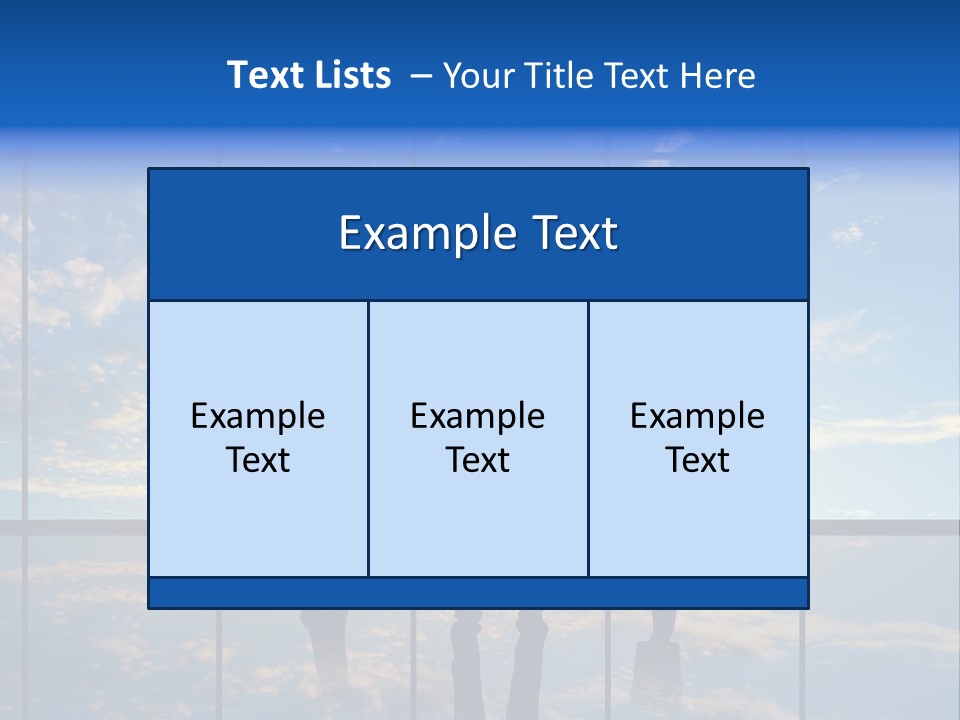 Male Staff View PowerPoint Template