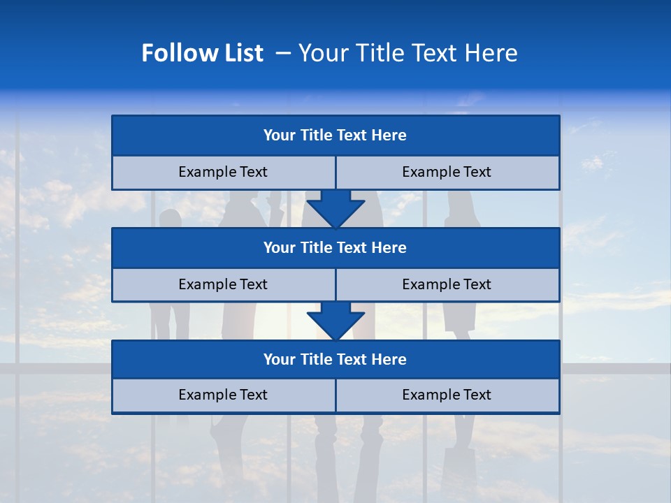 Male Staff View PowerPoint Template