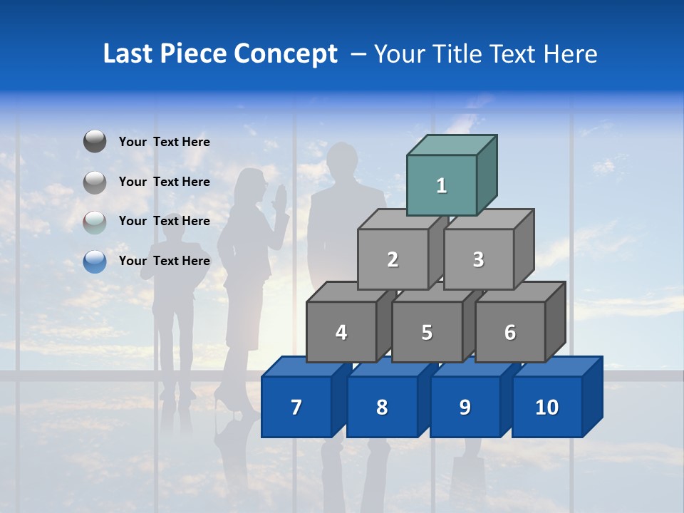 Male Staff View PowerPoint Template
