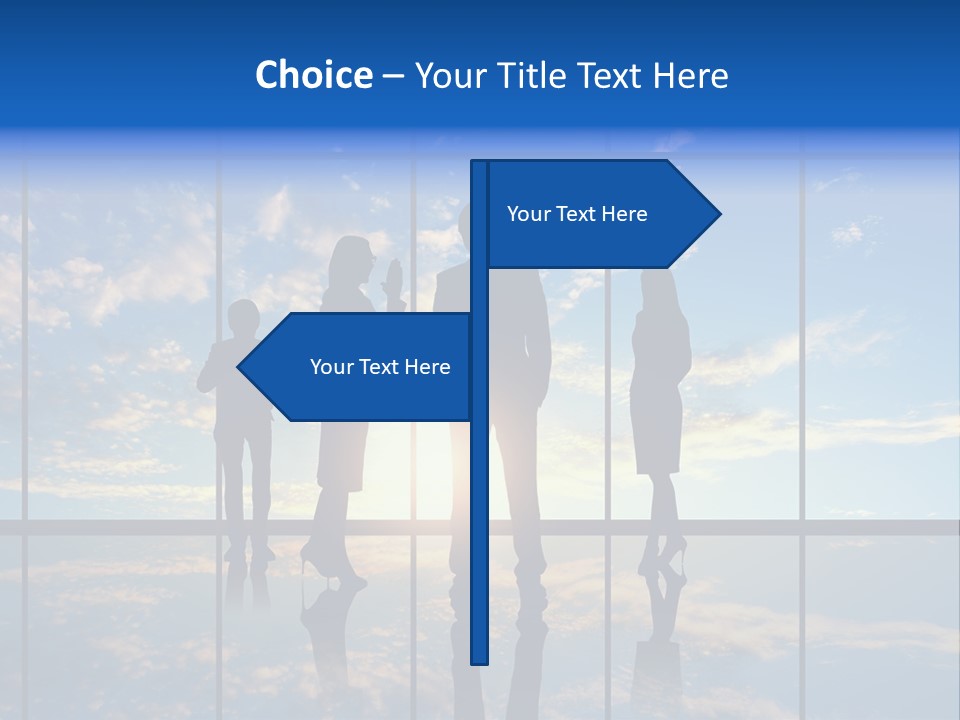 Male Staff View PowerPoint Template