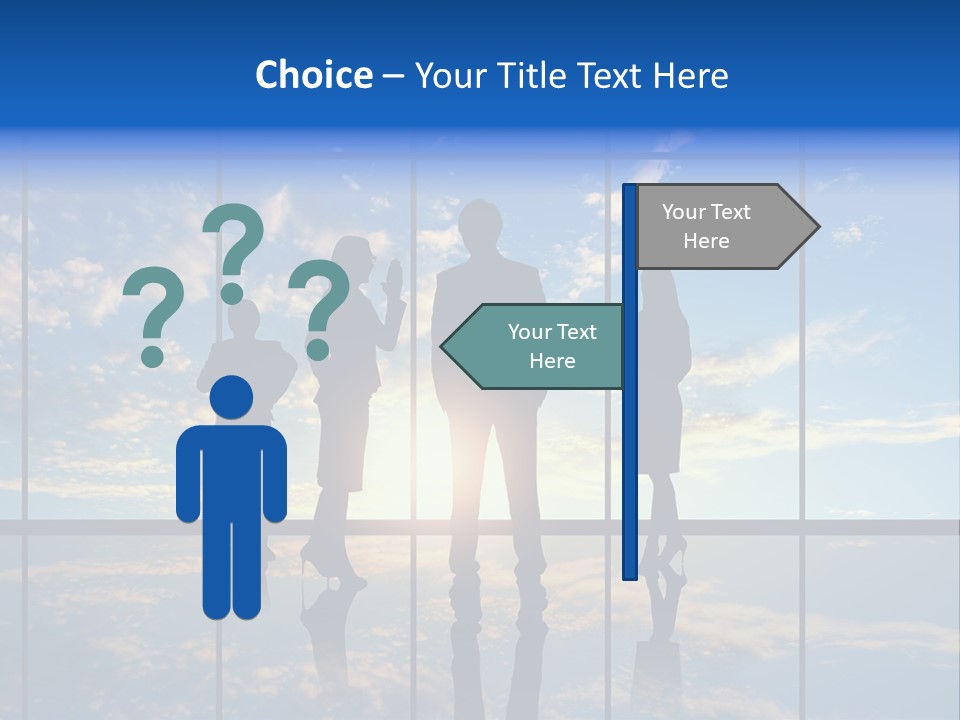 Male Staff View PowerPoint Template