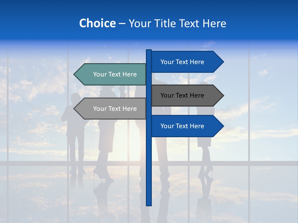Male Staff View PowerPoint Template