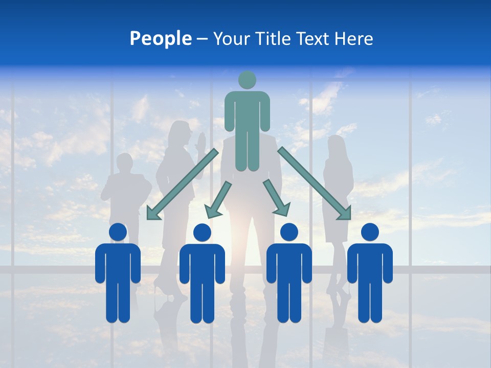 Male Staff View PowerPoint Template