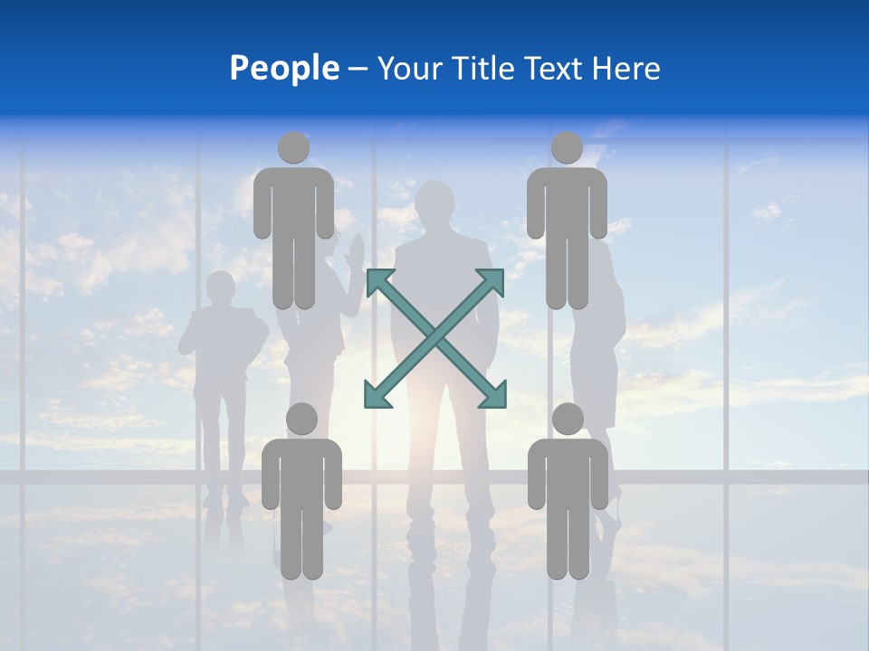 Male Staff View PowerPoint Template