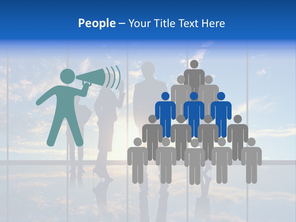 Male Staff View PowerPoint Template