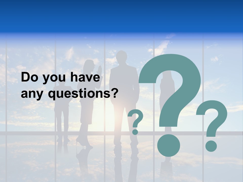 Male Staff View PowerPoint Template