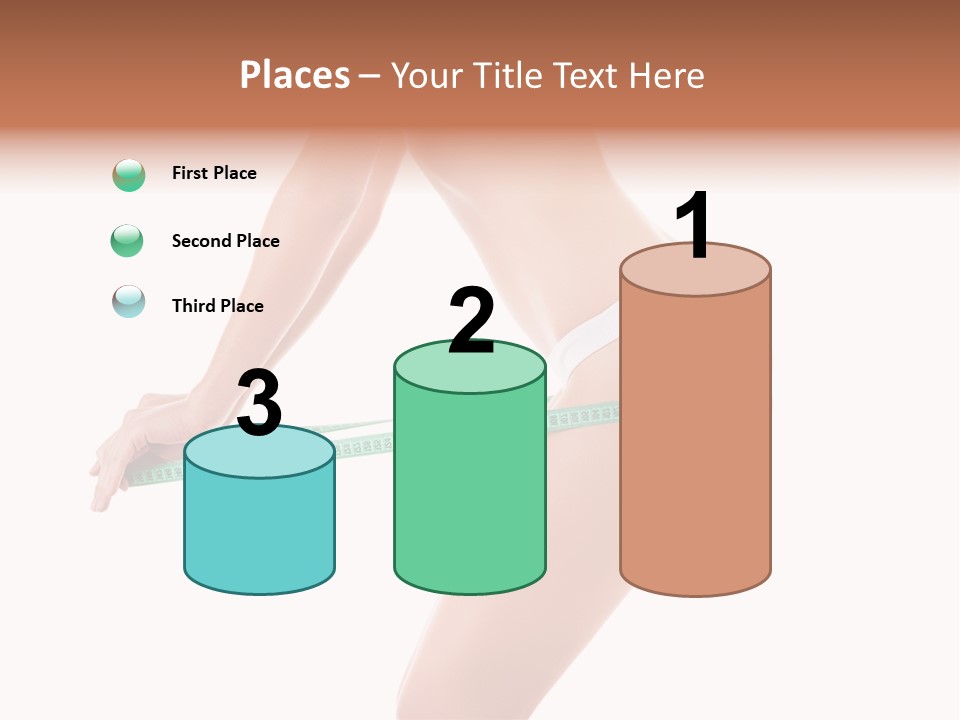 Lifestyle Measurement Belly PowerPoint Template