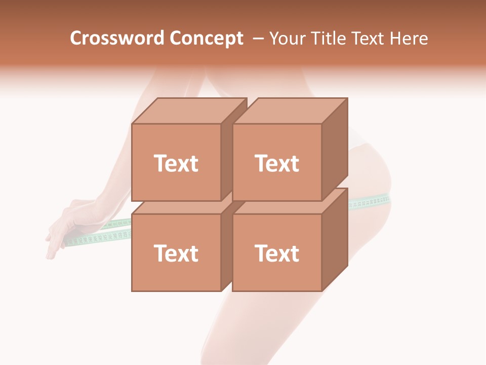 Lifestyle Measurement Belly PowerPoint Template