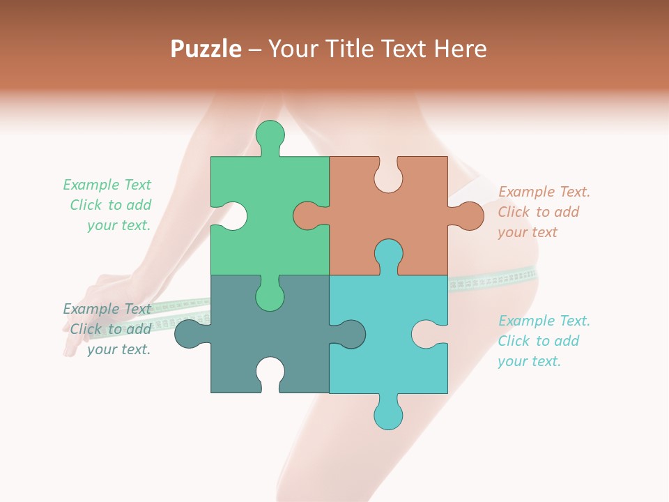 Lifestyle Measurement Belly PowerPoint Template