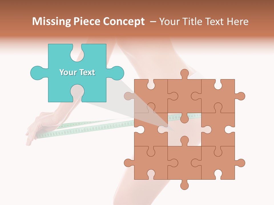 Lifestyle Measurement Belly PowerPoint Template