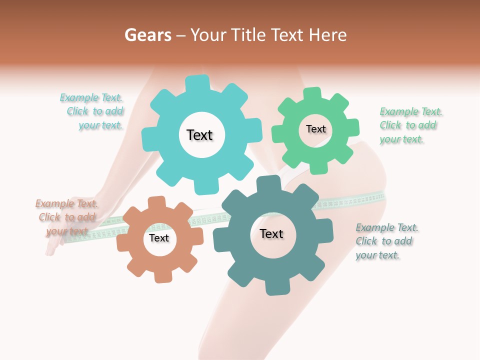 Lifestyle Measurement Belly PowerPoint Template