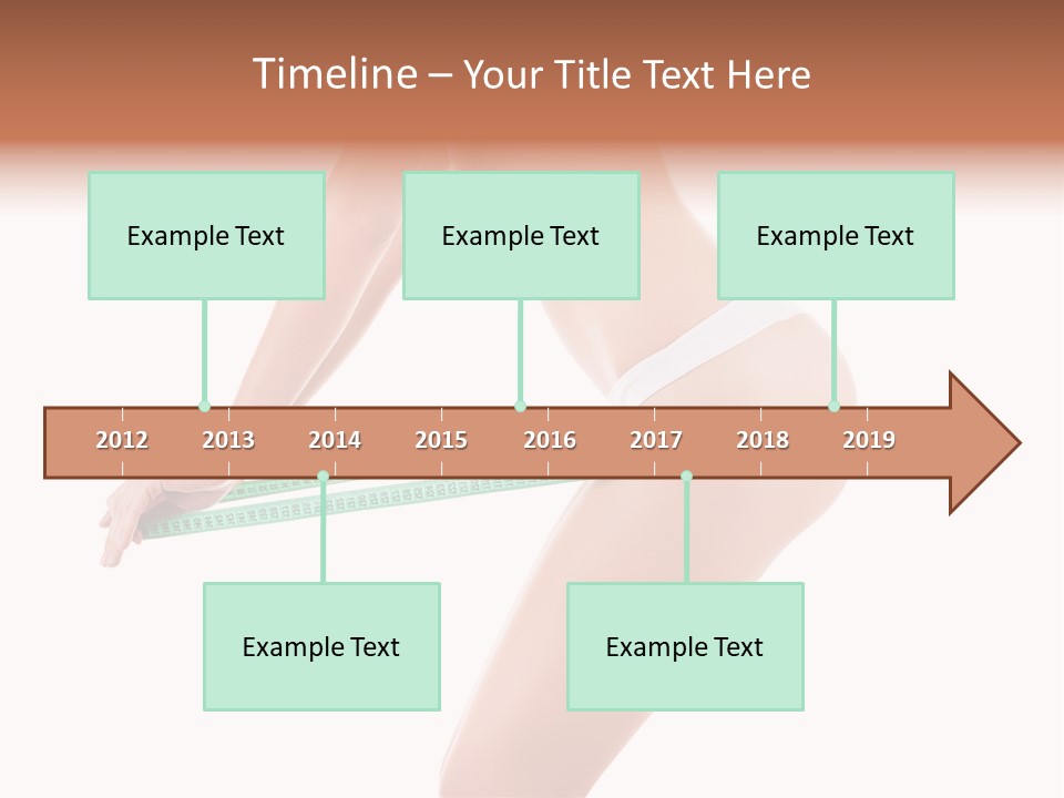 Lifestyle Measurement Belly PowerPoint Template