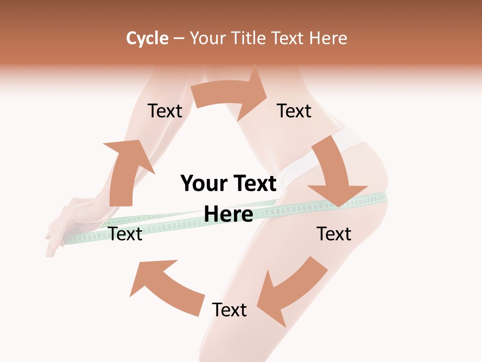 Lifestyle Measurement Belly PowerPoint Template
