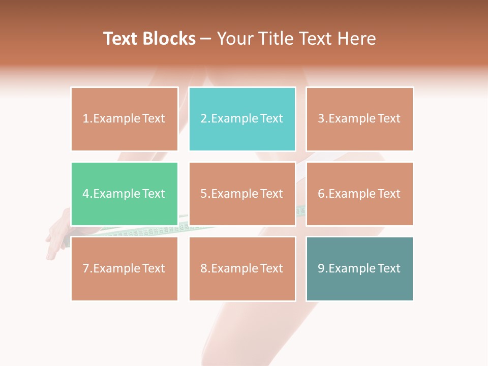 Lifestyle Measurement Belly PowerPoint Template