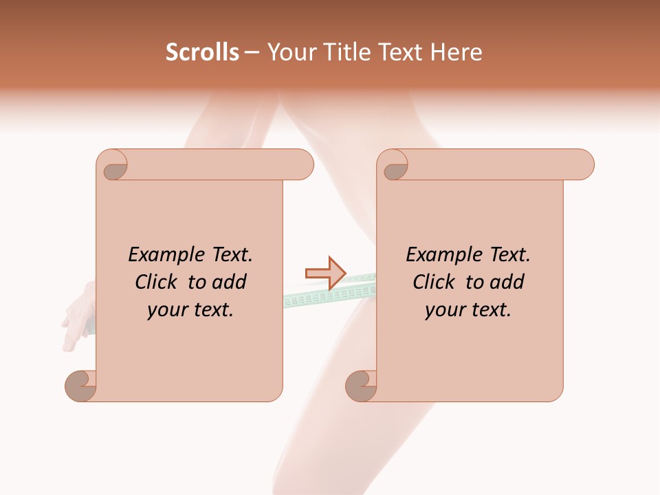 Lifestyle Measurement Belly PowerPoint Template