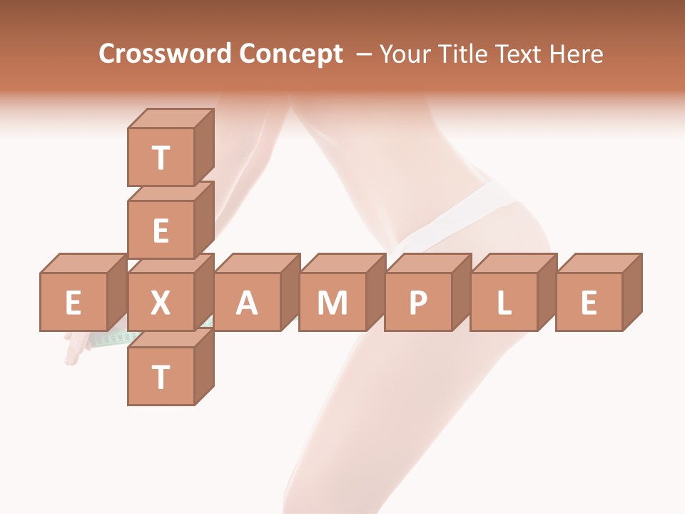 Lifestyle Measurement Belly PowerPoint Template