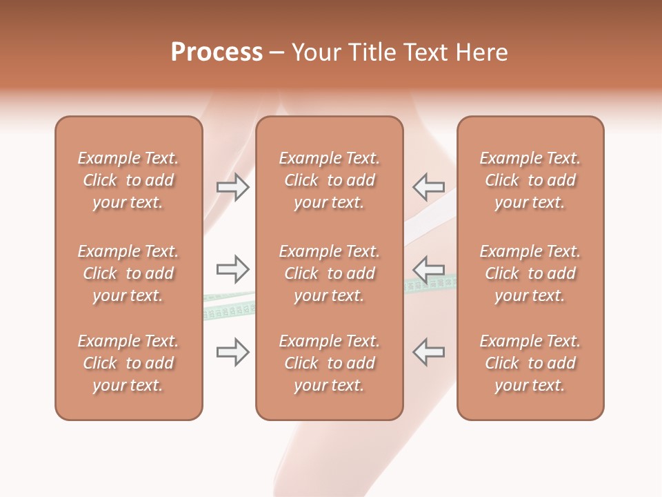 Lifestyle Measurement Belly PowerPoint Template
