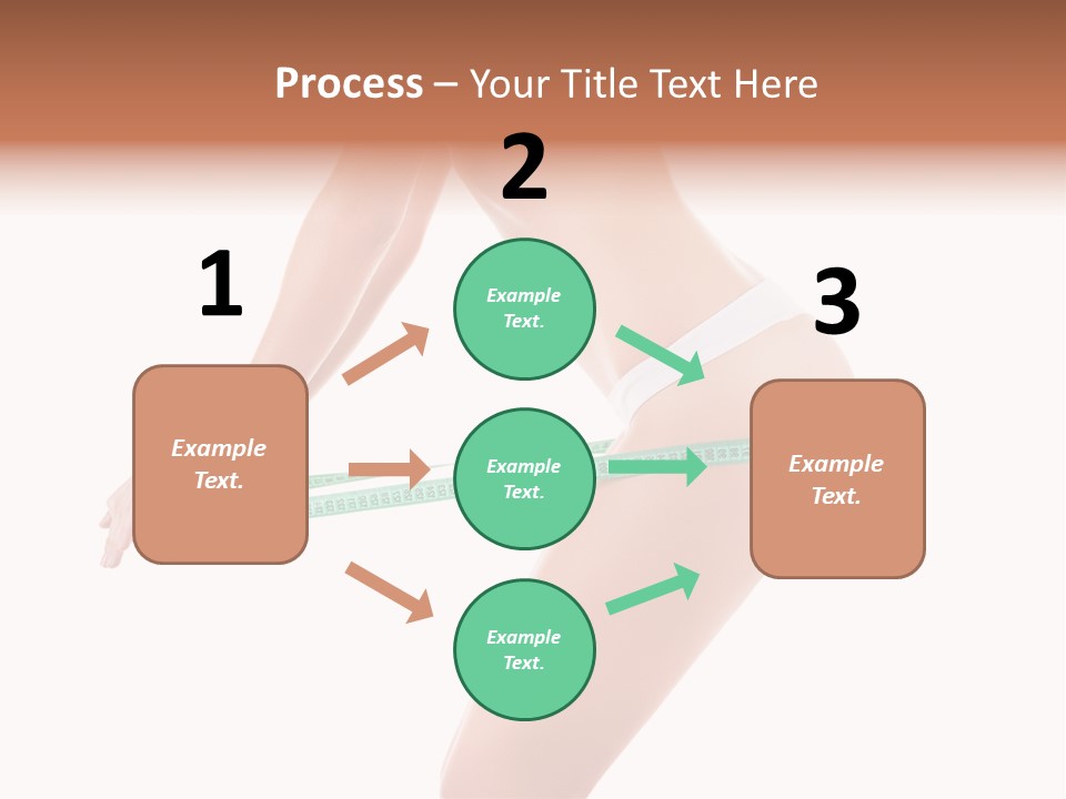 Lifestyle Measurement Belly PowerPoint Template