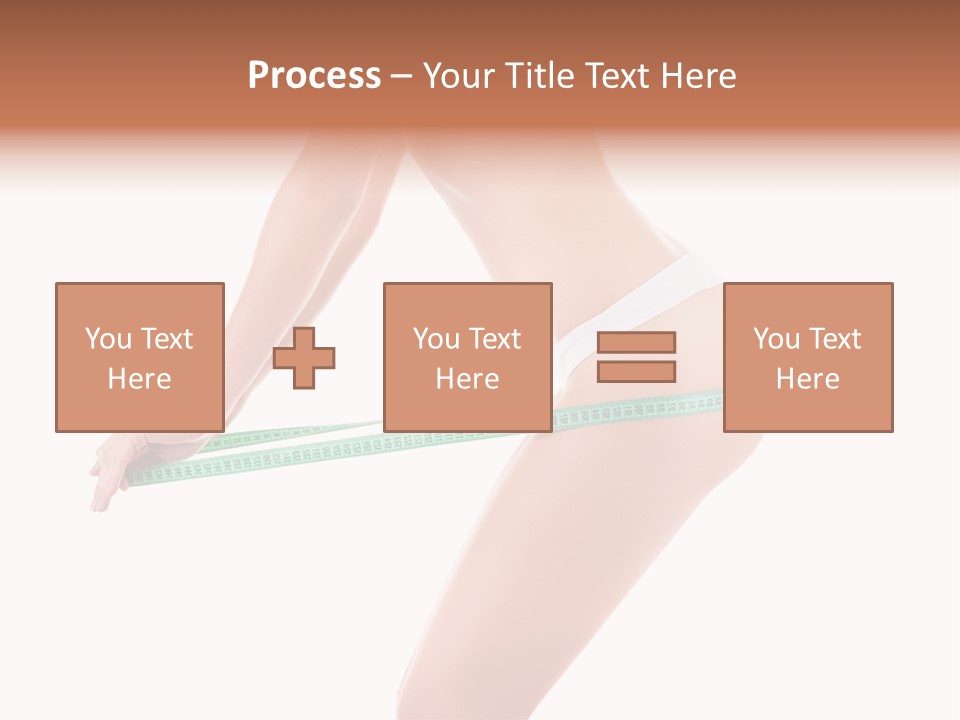 Lifestyle Measurement Belly PowerPoint Template