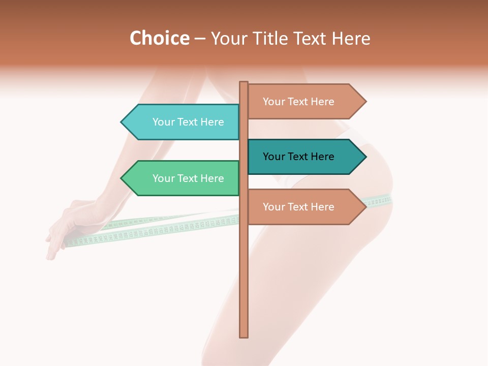 Lifestyle Measurement Belly PowerPoint Template