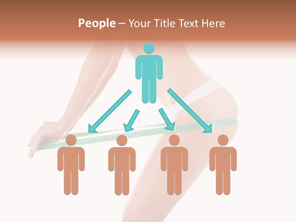 Lifestyle Measurement Belly PowerPoint Template