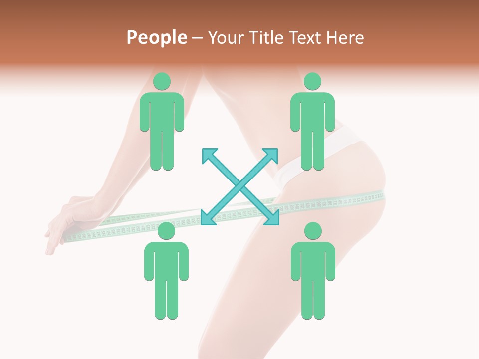 Lifestyle Measurement Belly PowerPoint Template