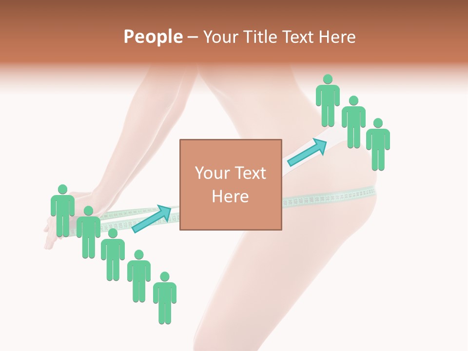 Lifestyle Measurement Belly PowerPoint Template