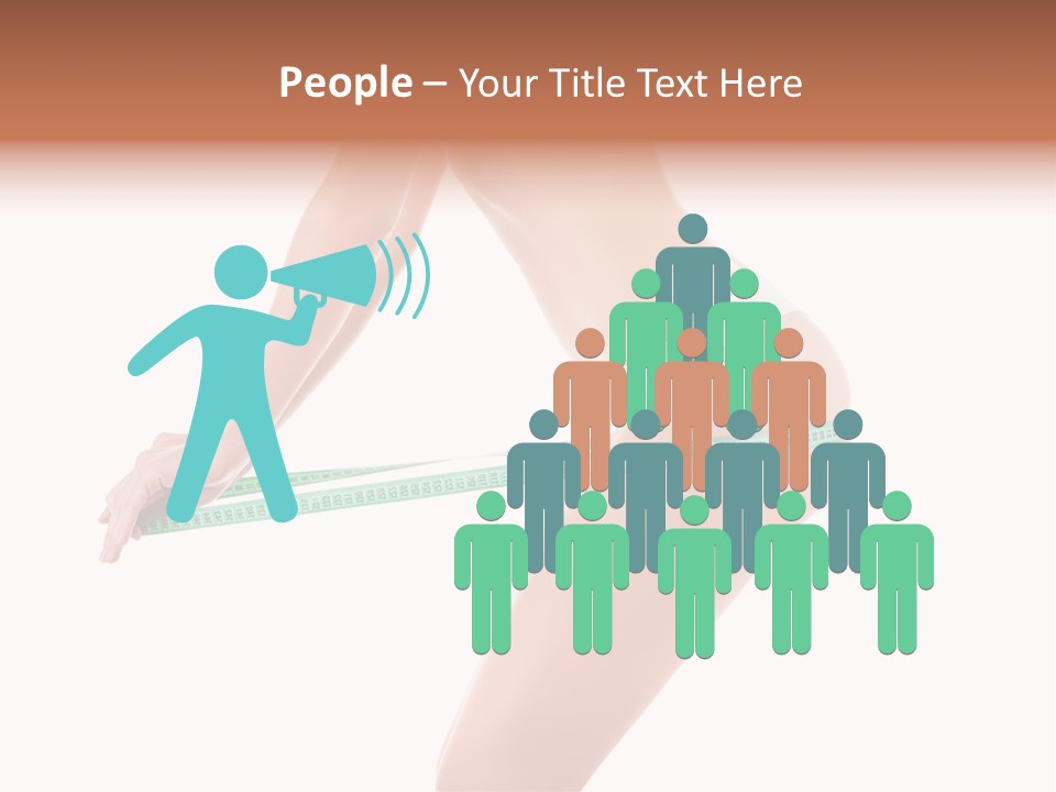 Lifestyle Measurement Belly PowerPoint Template