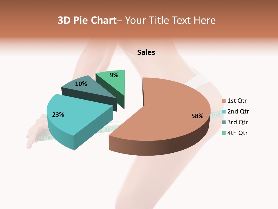 Lifestyle Measurement Belly PowerPoint Template