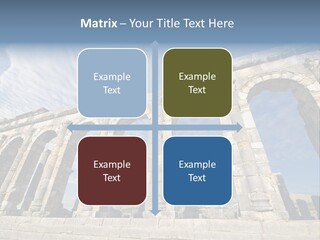 Arch Archaeological Monument PowerPoint Template