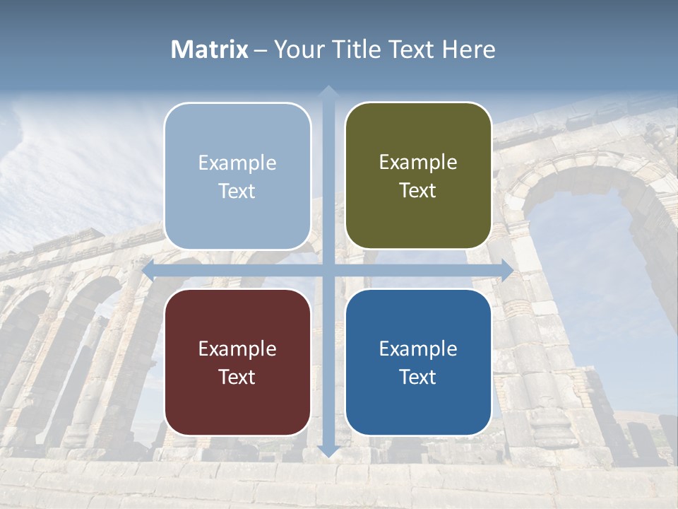 Arch Archaeological Monument PowerPoint Template