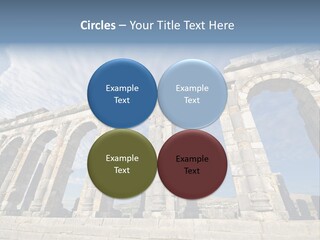 Arch Archaeological Monument PowerPoint Template