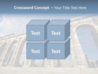 Arch Archaeological Monument PowerPoint Template