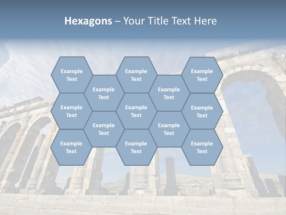 Arch Archaeological Monument PowerPoint Template